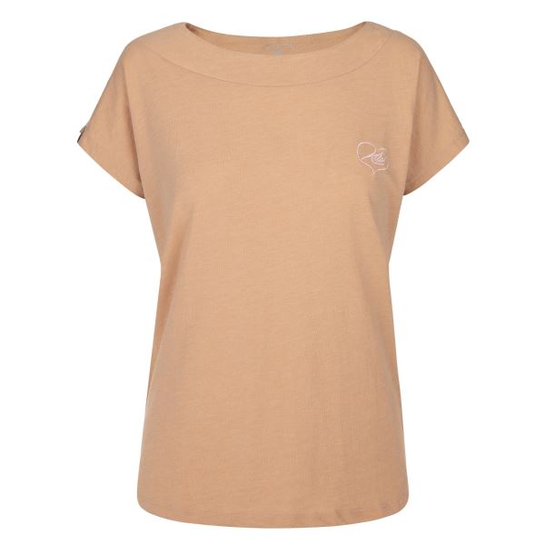 Dámské bavlněné tričko KILPI NELLIM-W světle růžová
