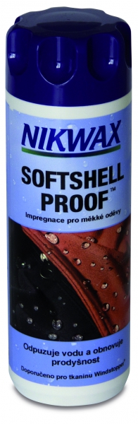 Nikwax SOFTSHELL PROOF - impregnace na softhell oděvy 300ml
