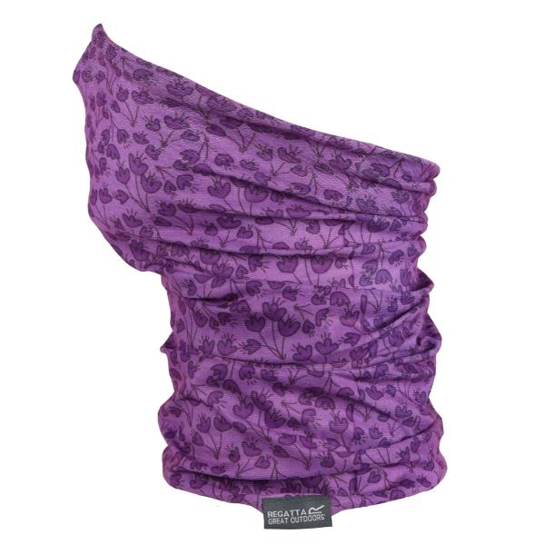 Dětský multifunkční šátek Regatta MULTITUBE fialová