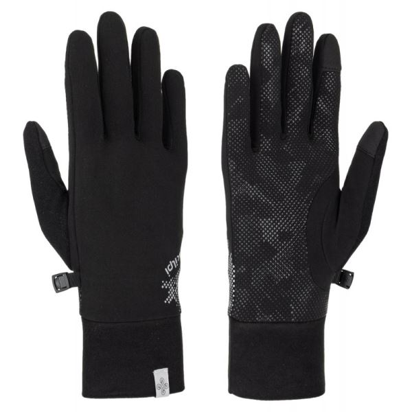 Sportovní běžecké rukavice Kilpi CASPI-U černá