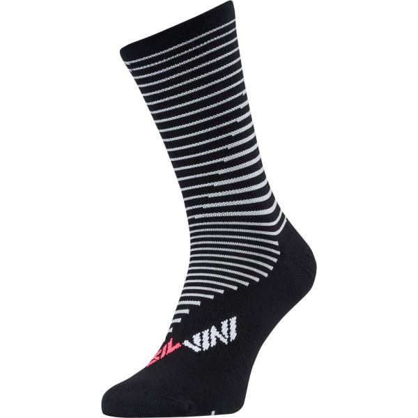 Unisex cyklo ponožky Silvini Ferugi černá/červená