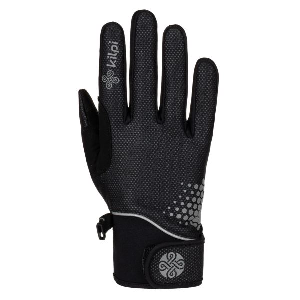 Unisex softshellové rukavice KILPI NEDEL-U černá