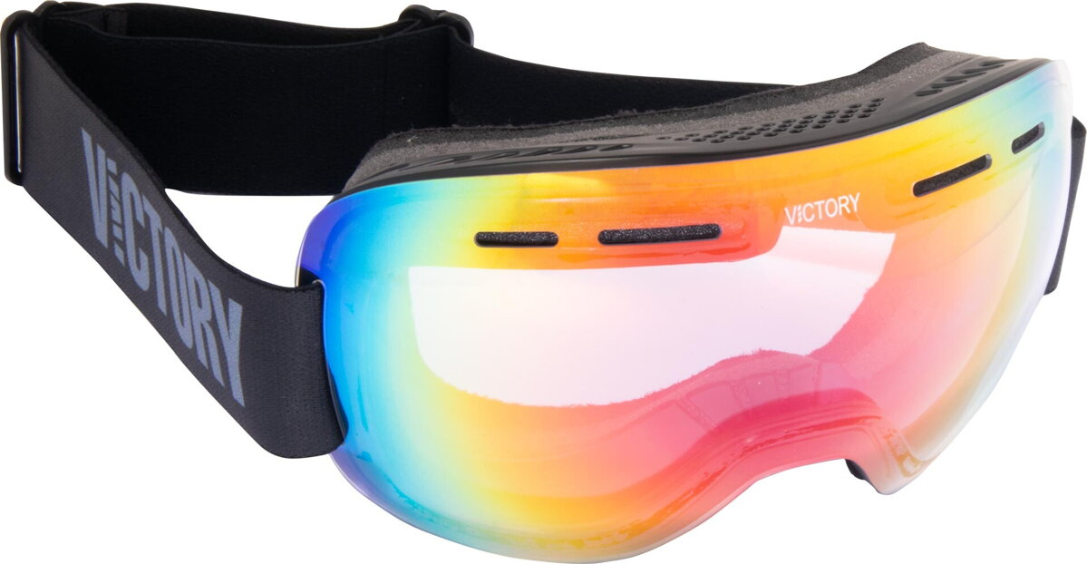 Unisex lyžařské brýle Victory SPV 615F černá