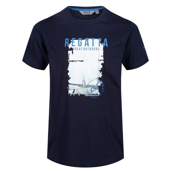 Pánské tričko Regatta CLINE II tmavě modrá