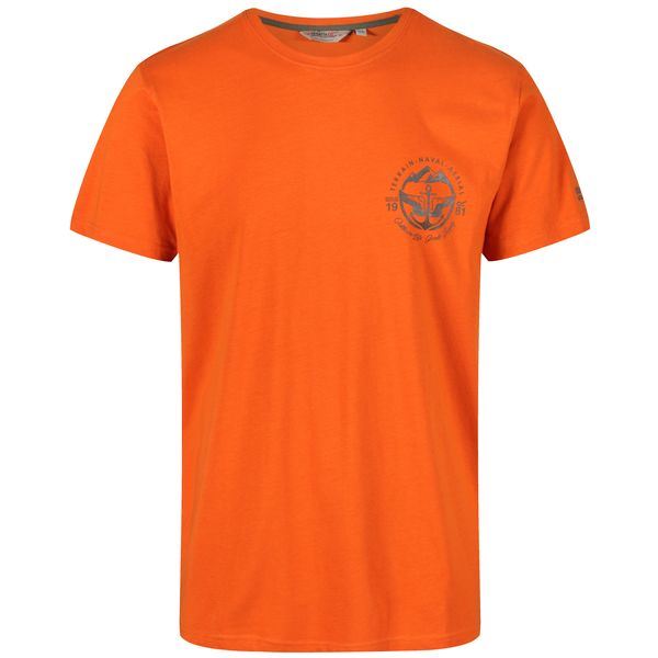 Pánské tričko Regatta CLINE III oranžová