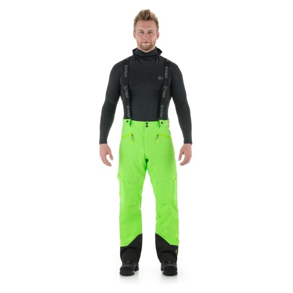 Pánské 3 vrstvé technické kalhoty KILPI LAZZARO-M zelená