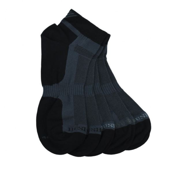 Unisex ponožky BUSHMAN Short Set 2,5 černá