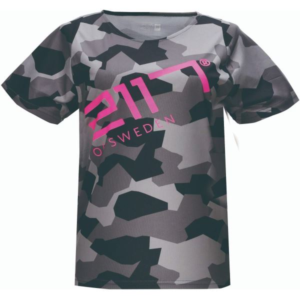 Dámské tričko MTB 2117 KISA černá/růžová