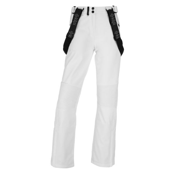 Dámské zimní softshellové kalhoty KILPI DIONE-W bílá