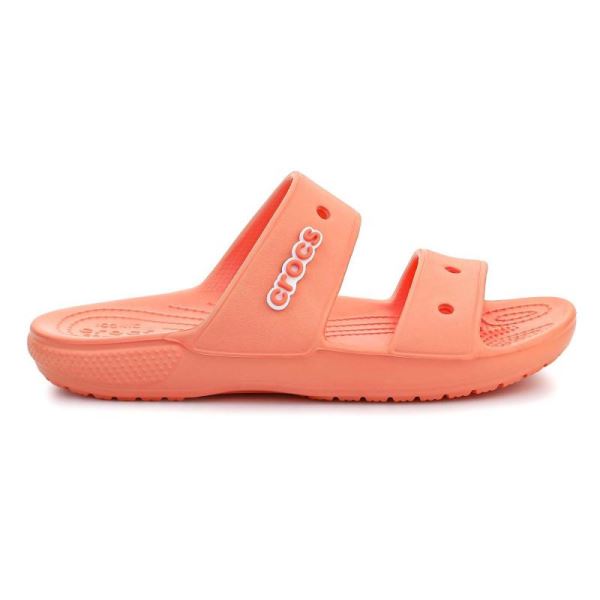 Dámské pantofle Crocs CLASSIC SANDAL světle oranžová