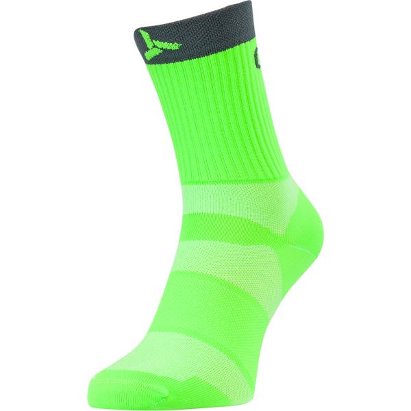 Unisex ponožky Silvini Orato zelená/tmavě šedá