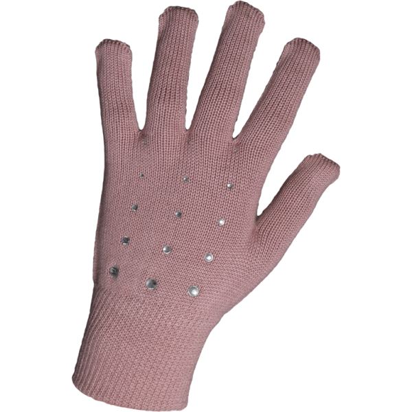 Dámské pletené rukavice Sherpa DONNA růžová