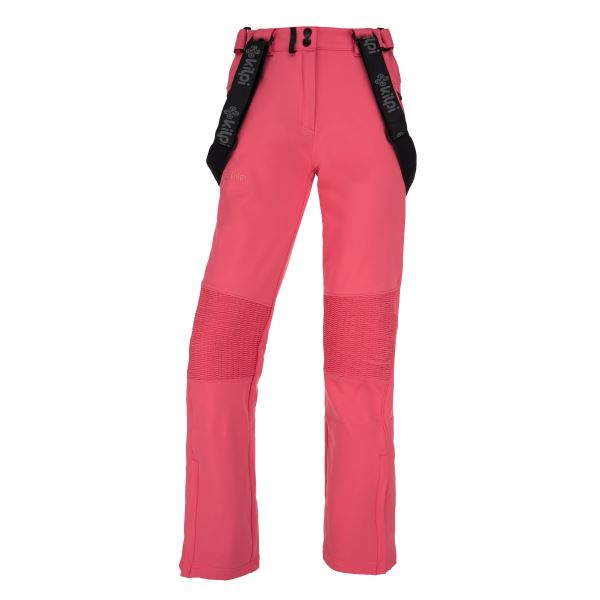 Dámské zimní softshellové kalhoty KILPI DIONE-W růžová