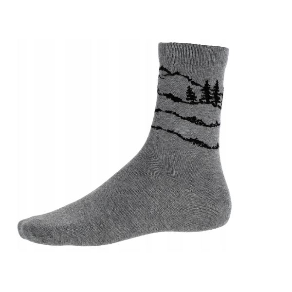Pánské ponožky Viking Boosocks Mid Man šedá