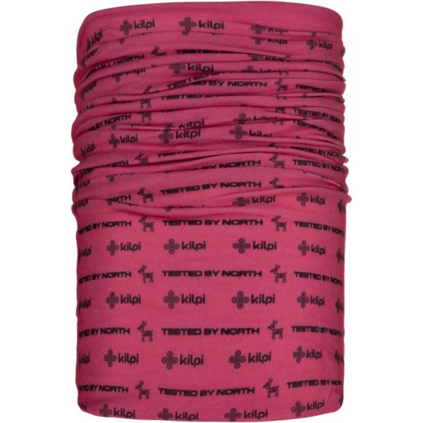 Unisex multifunkční šátek/nákrčník KILPI DARLIN-U růžová