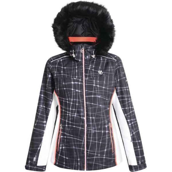 Dámská zimní lyžařská bunda Dare2b COPIUS černá/bílá