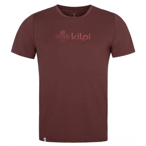 Pánské běžecké triko Kilpi TODI-M tmavě červená