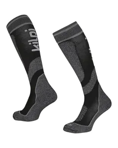 Unisex lyžařské podkolenky Kilpi ANXO-U černá Unisex lyžařské podkolenky Kilpi ANXO-U černá