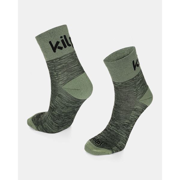 Unisex běžecké ponožky Kilpi SPEED-U tmavě zelená