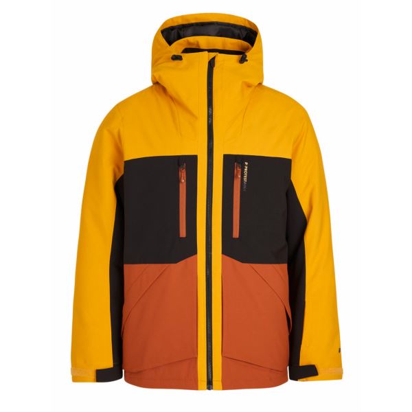Pánská lyžařská bunda Protest GOOZ žlutá/oranžová