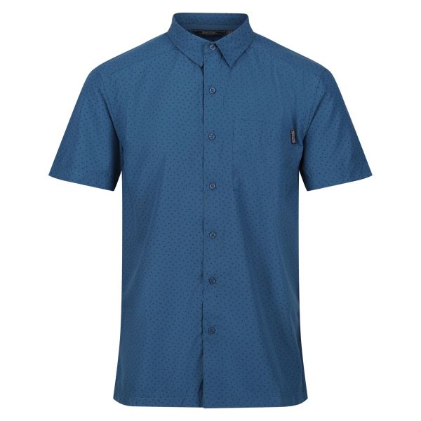Pánská košile Regatta MINDANO VII tmavě modrá