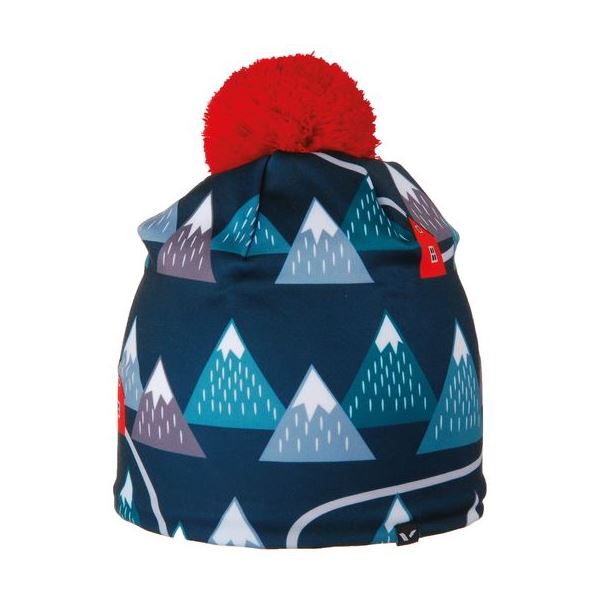 Dětská sportovní zimní čepice Viking PIXI tmavě modrá/červená UNI