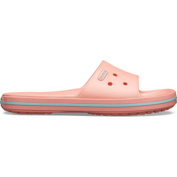Dámské pantofle Crocs CROCBAND III Slide melounově růžová/modrá