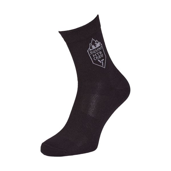 Unisex ponožky Silvini Bevera černá/šedá