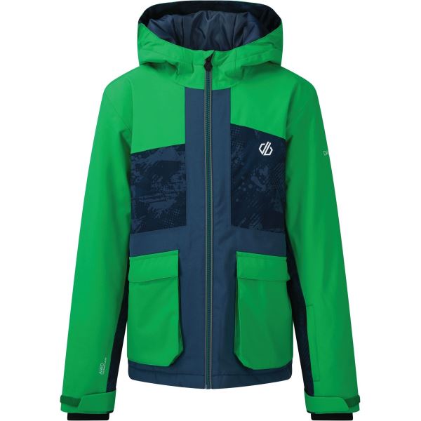 Dětská zimní bunda Dare2b ESTEEM modrá/zelená