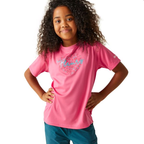 Dětské funkční tričko Regatta ALVARADO VIII růžová