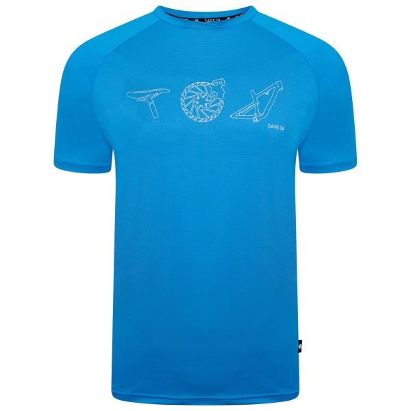 Pánské funkční tričko Dare2b RIGHTEOUS III světle modrá