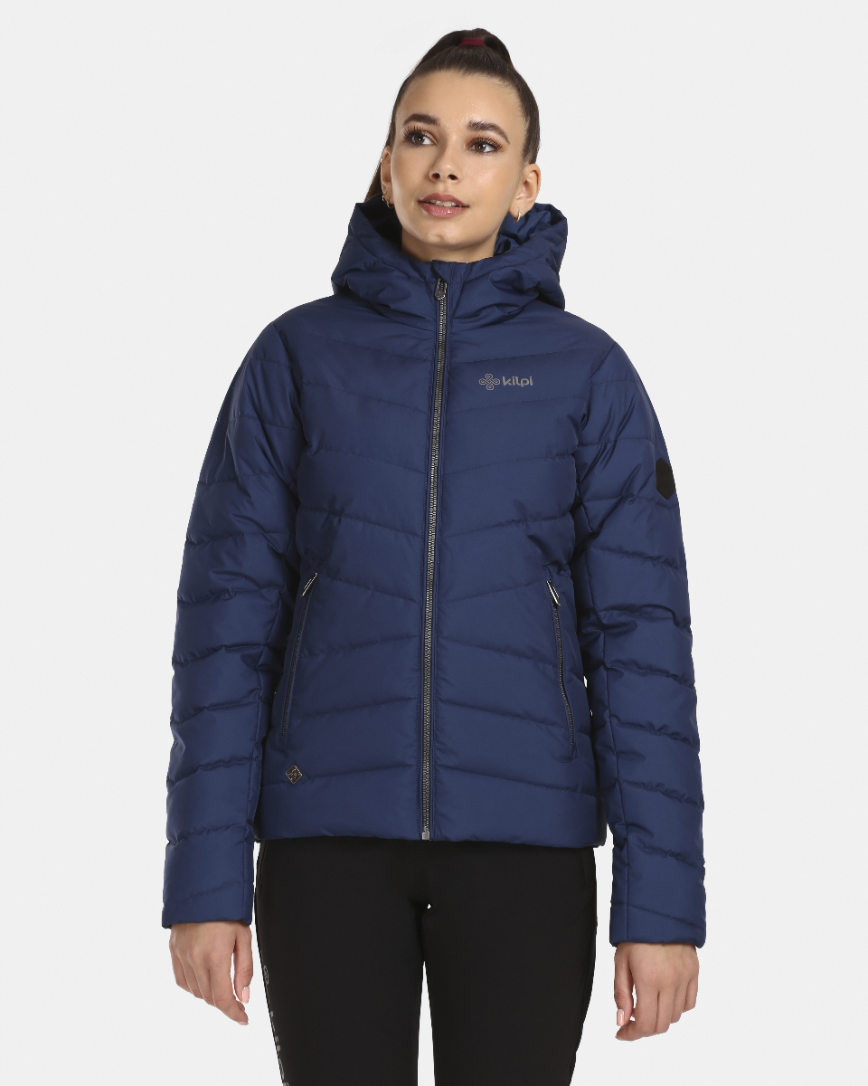 Dámská zateplená zimní bunda Kilpi TASHA-W tmavě modrá 36