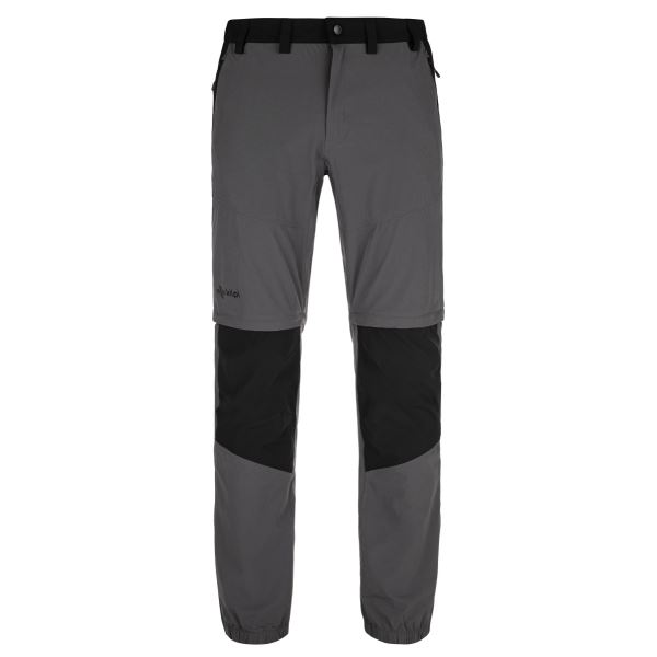 Pánské outdoorové kalhoty KILPI HOSIO-M tmavě šedá