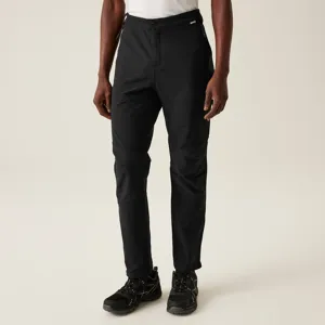 Pánské softshellové kalhoty Regatta QUESTRA V černá Pánské softshellové kalhoty Regatta QUESTRA V černá