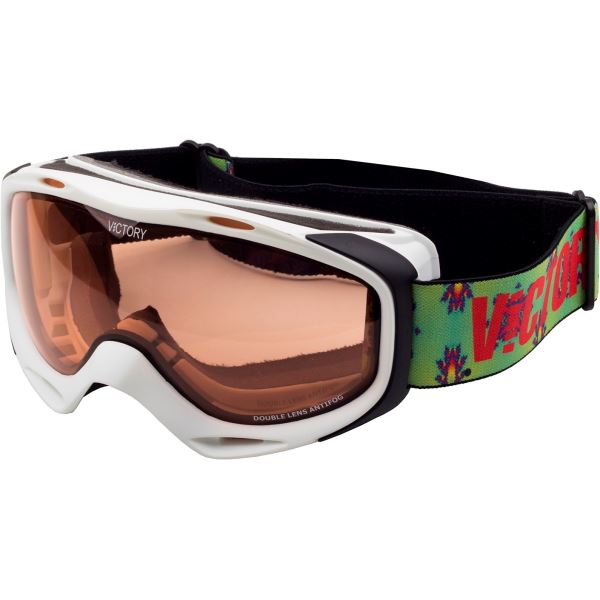 Unisex lyžařské brýle Victory SPV 614 bílá