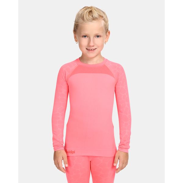 Dívčí bezešvé termo tričko Kilpi CAROL-JG růžová