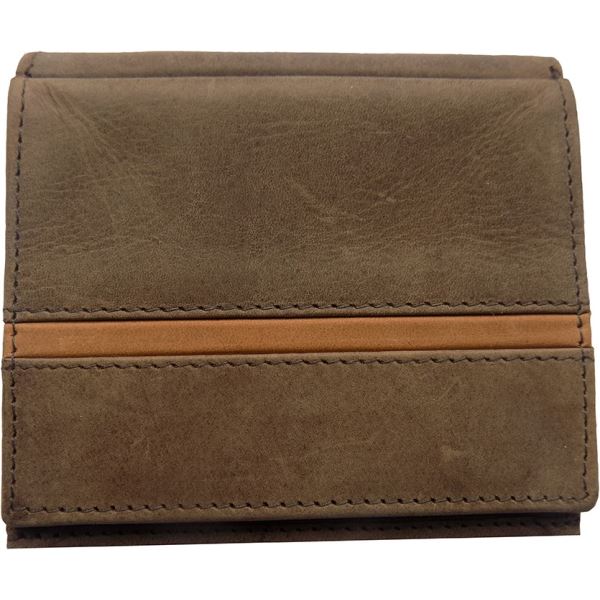 Pánská kožená peněženka WFY 346 tmavě hnědá