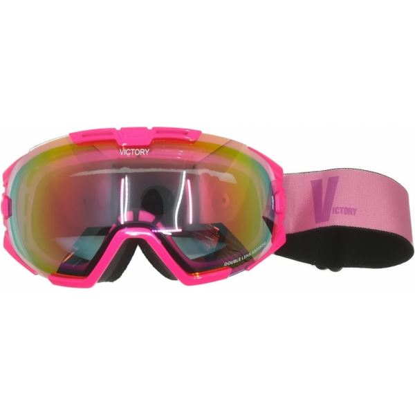 Unisex lyžařské brýle Victory SPV 616C růžová
