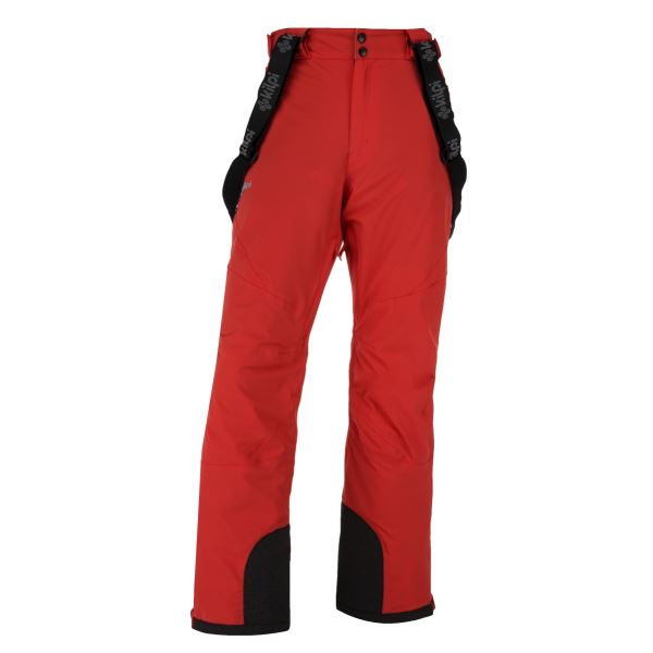 Pánské zimní lyžařské kalhoty KILPI METHONE-M červená