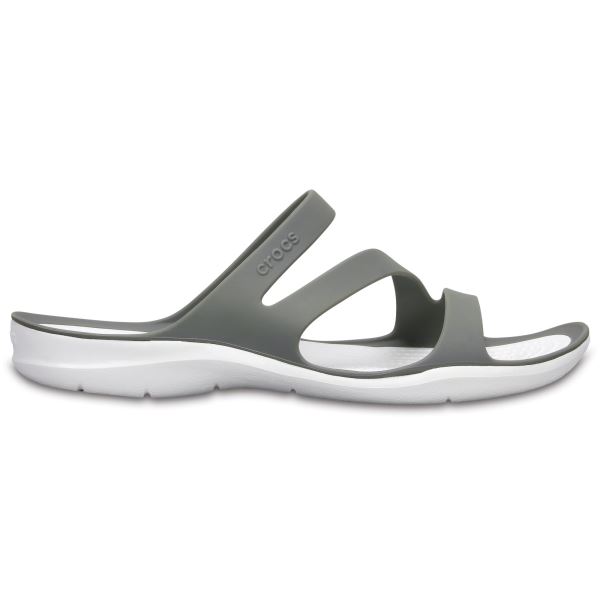 Dámské sandále Crocs SWIFTWATER šedá/bílá
