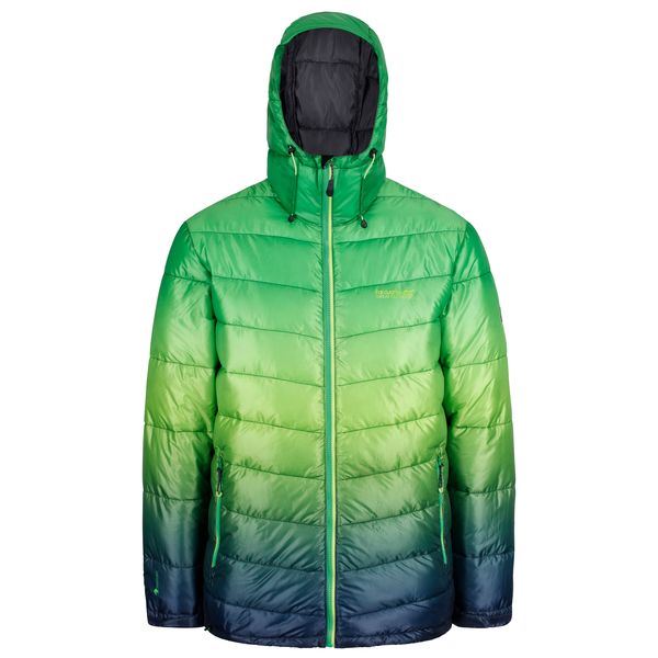 Pánská zimní bunda Regatta AZUMA II zelená/modrá