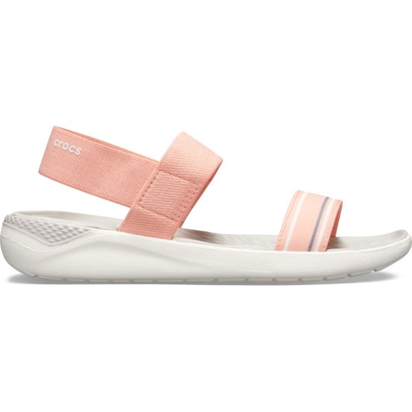 Dámské sandály Crocs LiteRide Sandal W melounově růžová/bílá