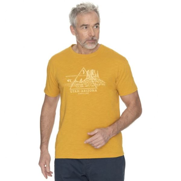 Pánské tričko BUSHMAN DEMING žlutá