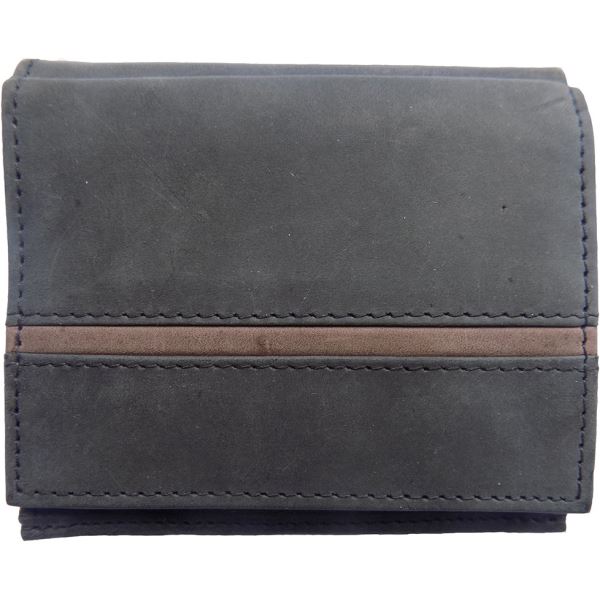 Pánská kožená peněženka WFY 346 černá