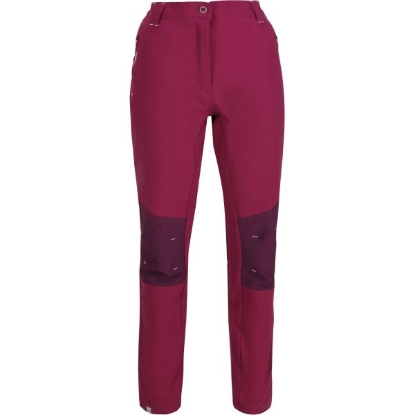 Dámské softshellové kalhoty Regatta QUESTRA II růžová magenta