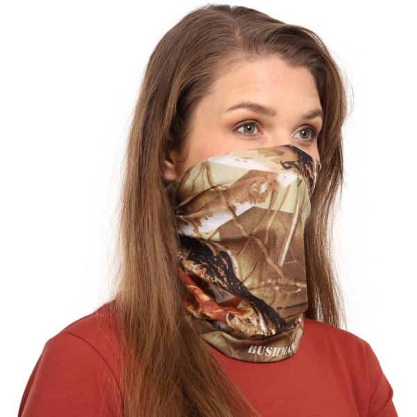 Unisex šátek BUSHMAN BANDANA II hnědá