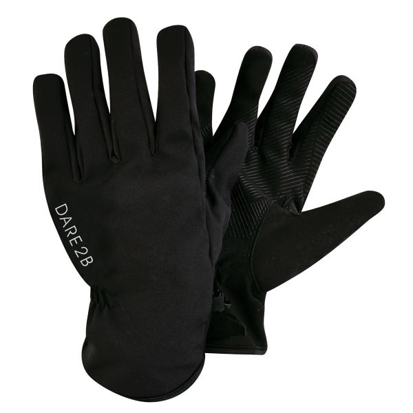 Pánské softshellové rukavice Dare2b PERTINENT černá