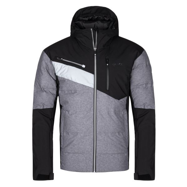 Pánská zimní lyžařská bunda KILPI TEDDY-M tmavě šedá
