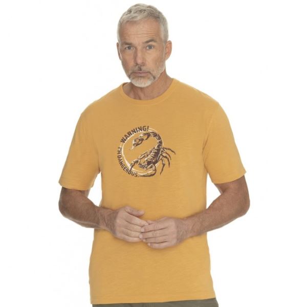 Pánské tričko BUSHMAN BRUM žlutá