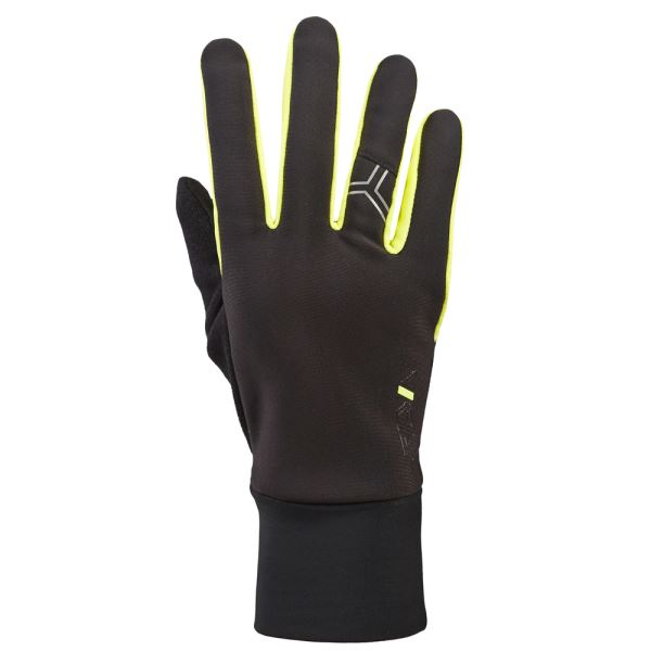 Dámské zimní rukavice Silvini Rieser černá/neonově žlutá